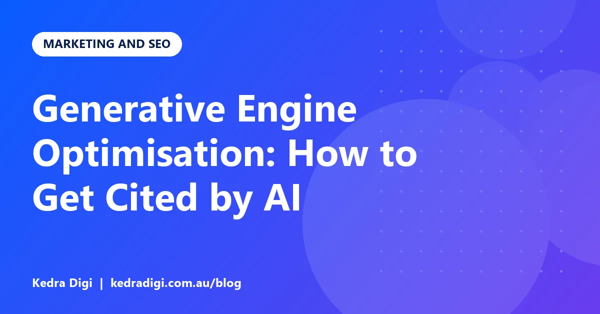Diagram of an AI answer engine citing a website passage