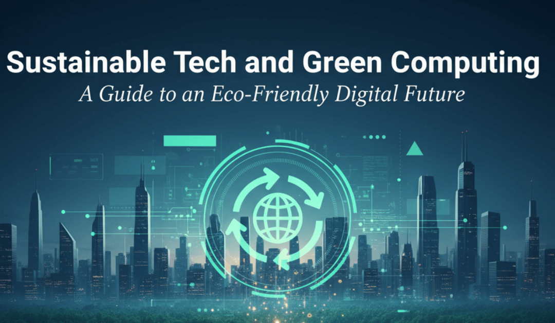 Sustainable Tech and Green Computing: A Guide to an Eco-Friendly Digital Future