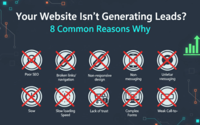 Your Website Isn’t Generating Leads? 8 Common Reasons Why